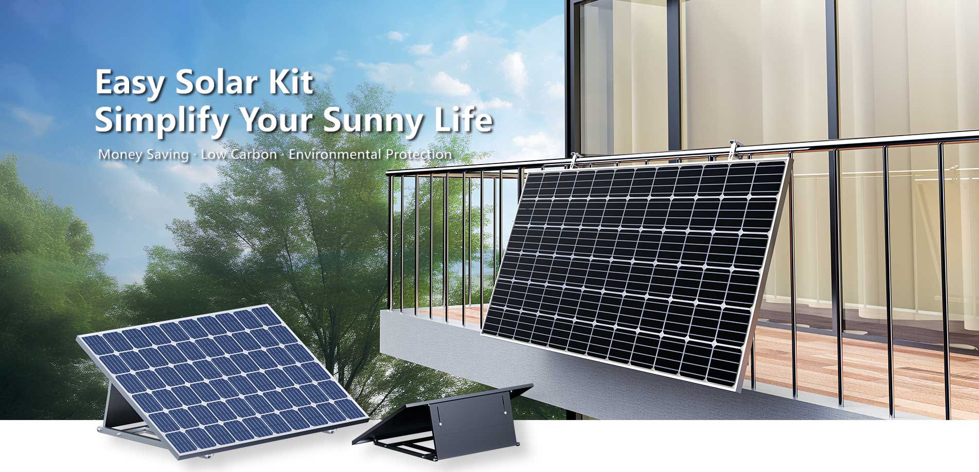 Easy solar kit system